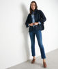 Picture of FABIOLA NAVY PADDED COTTON JACKET